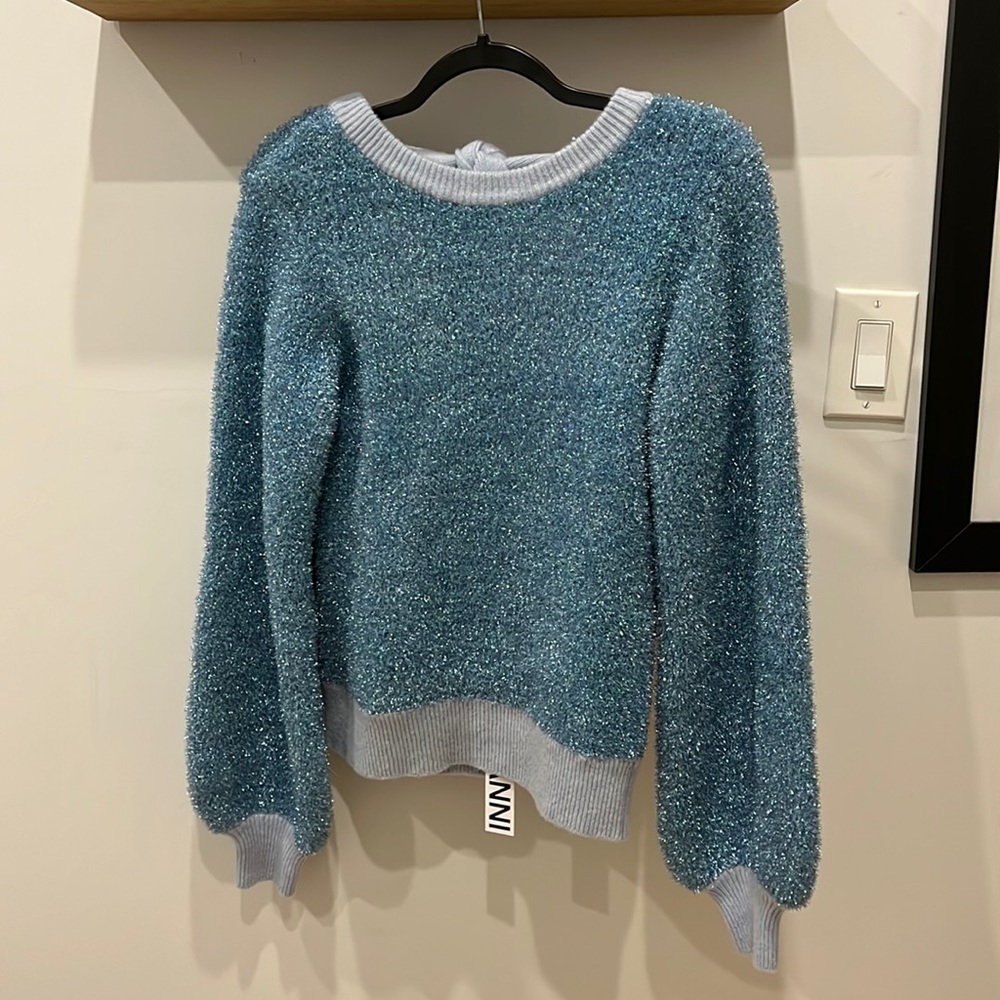 GANNI TINSEL SWEATER